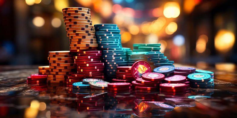 Chips trở thành biểu tượng khi người ta nhắc về casino
